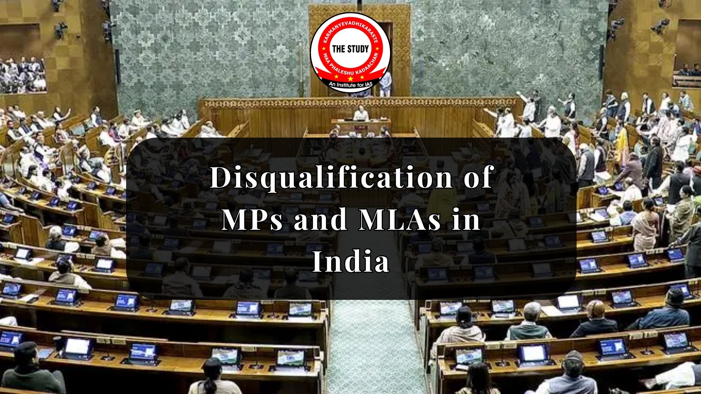 Disqualification of MPs and MLAs in India