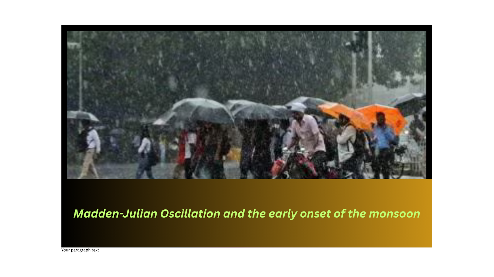 Early Arrival of Southwest Monsoon 2025