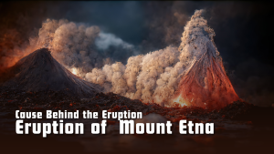 Eruption of  Mount Etna