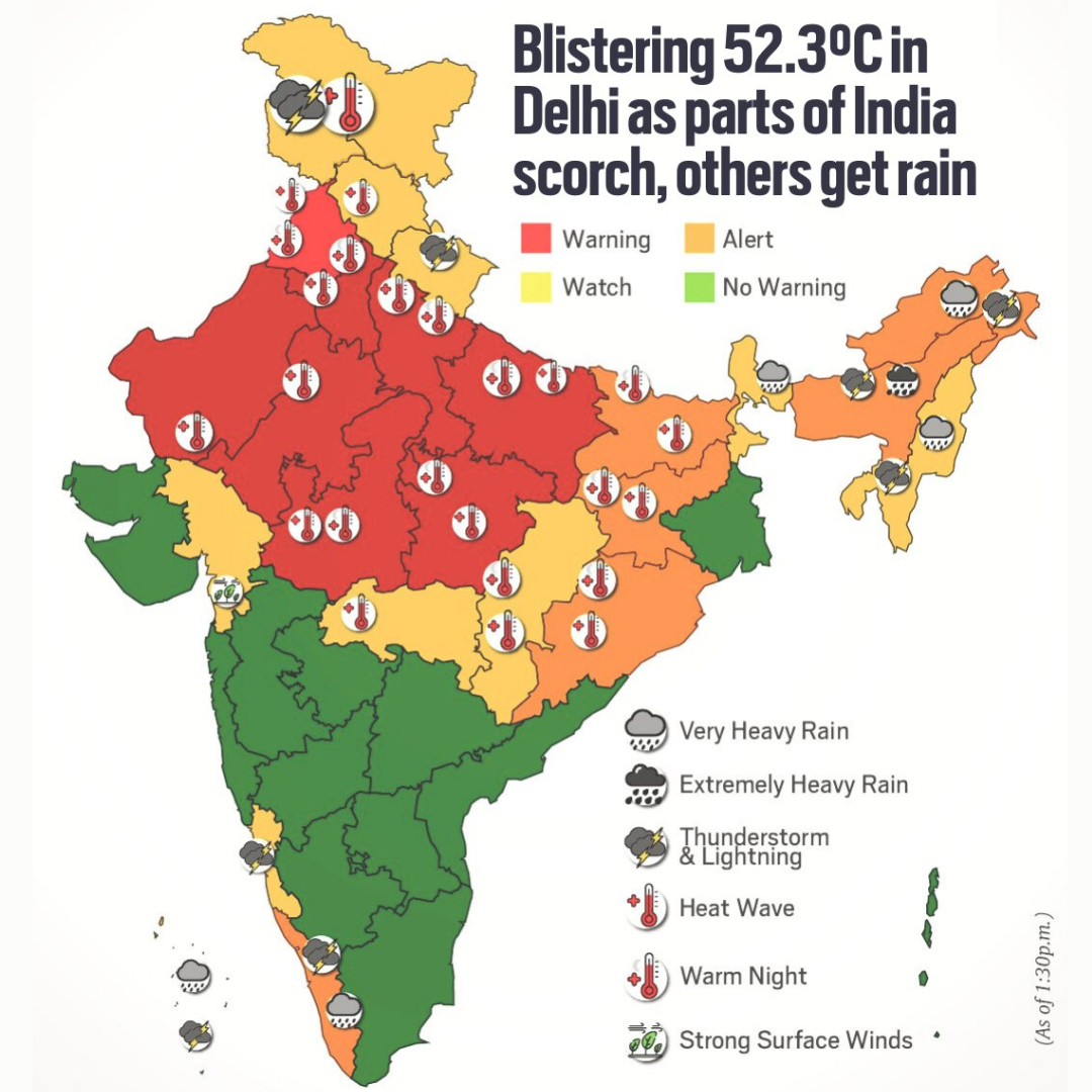 Heatwaves in India