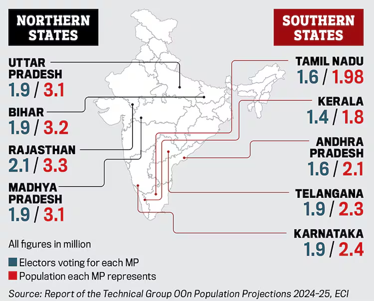 Delimitation Debate and Electors