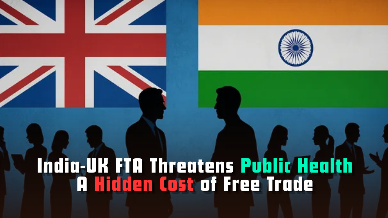 India-U.K. FTA Threatens Public Health: A Hidden Cost of Free Trade