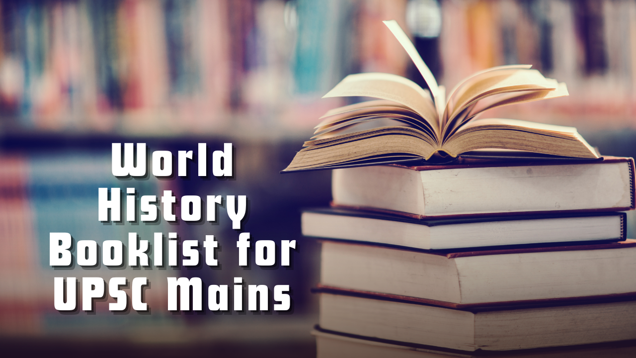 World History Booklist for UPSC Mains
