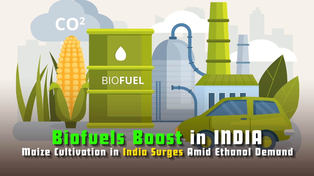 Biofuels Boost: Maize Cultivation in India Surges Amid Ethanol Demand
