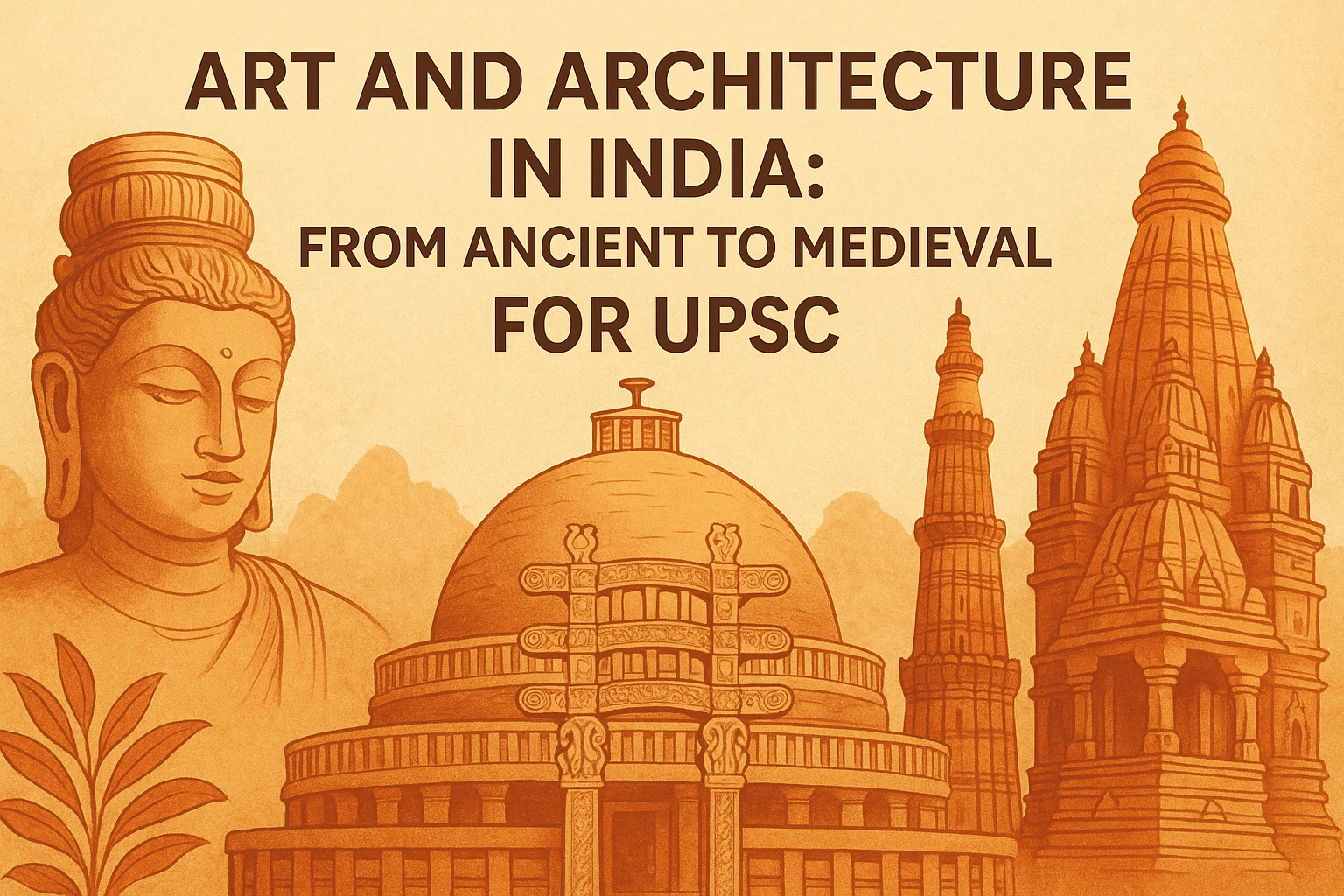 Art and Architecture in India: From Ancient to Medieval for UPSC