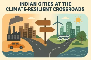 Indian Cities at the Climate-Resilient Crossroads
