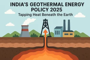 India’s Geothermal Energy Policy 2025: Tapping Heat Beneath the Earth