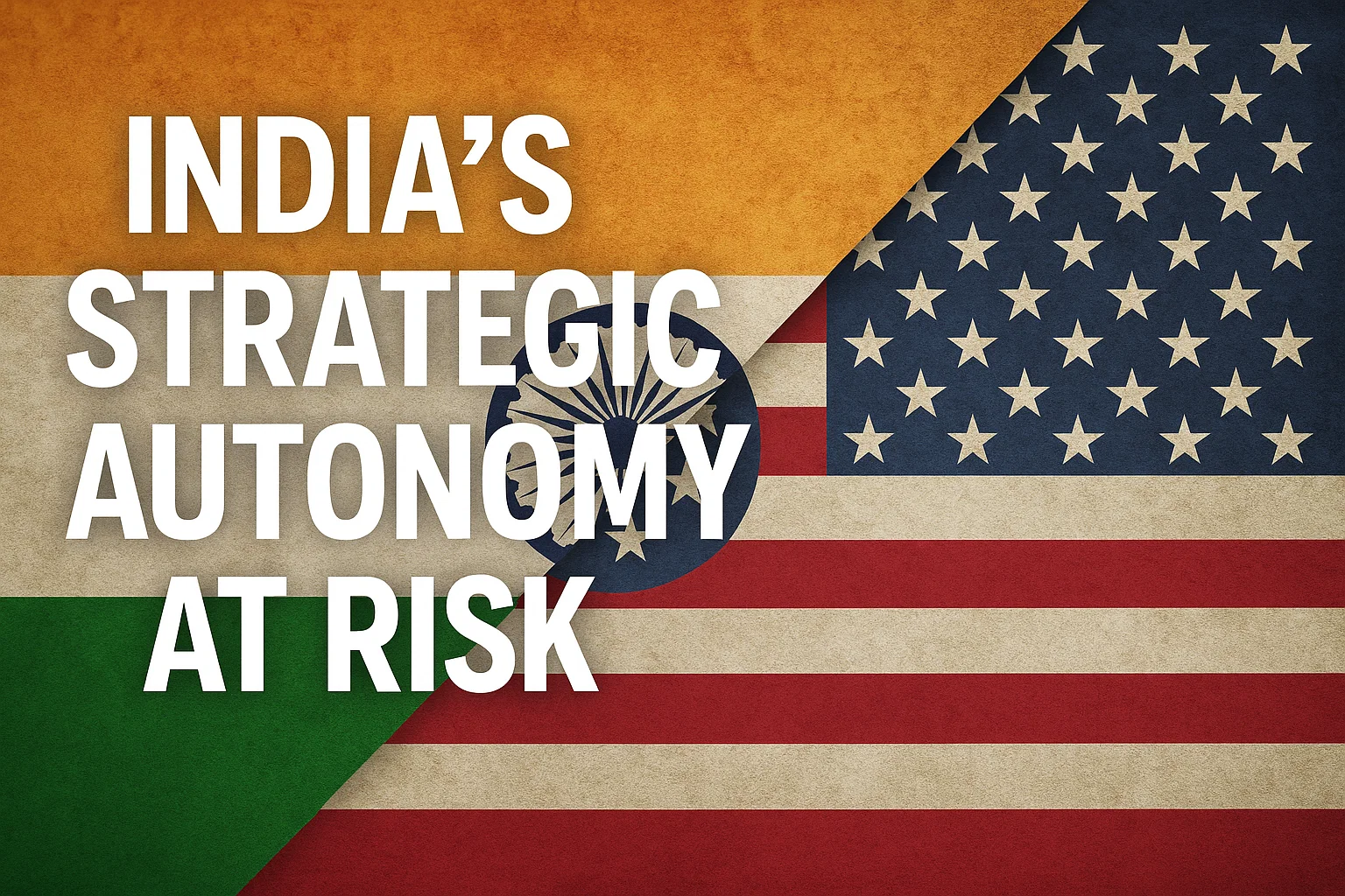 India’s Strategic Autonomy at Risk