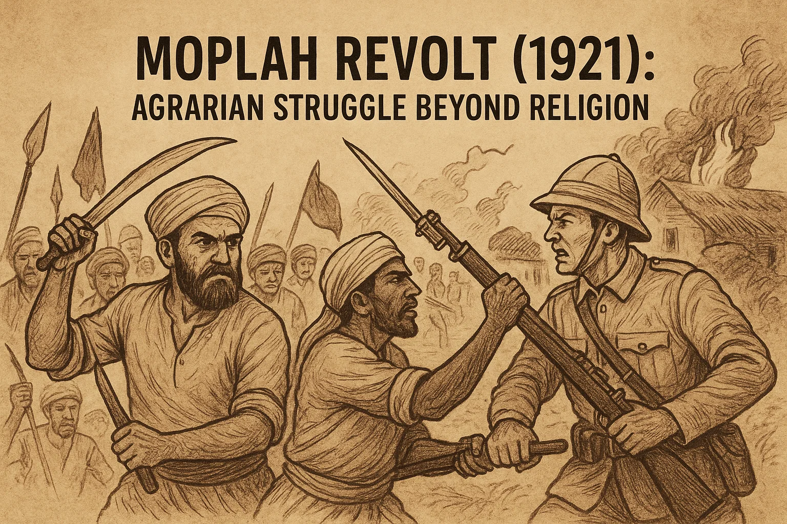 Moplah Revolt (1921): Agrarian Struggle Beyond Religion