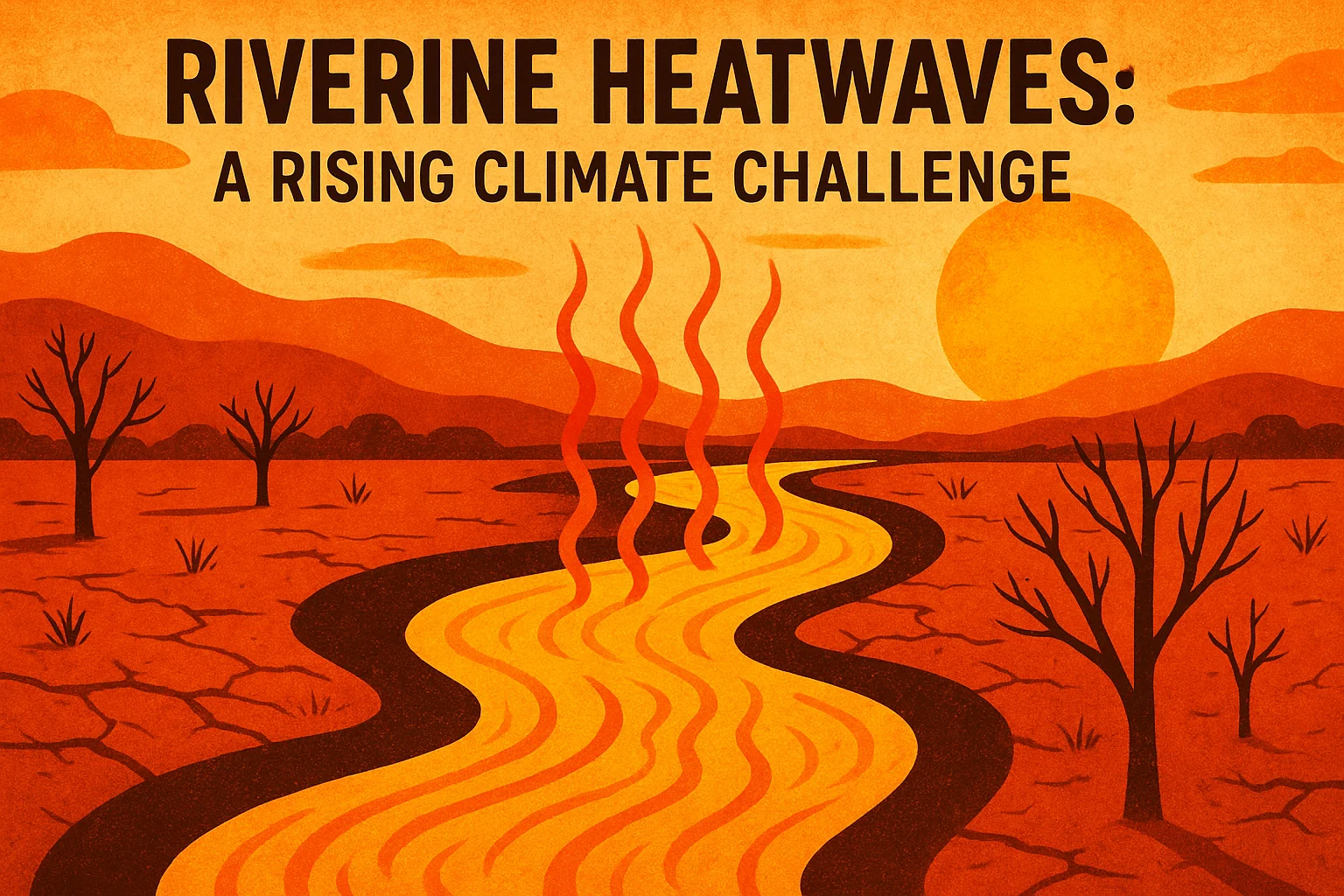 Riverine Heatwaves: A Rising Climate Challenge