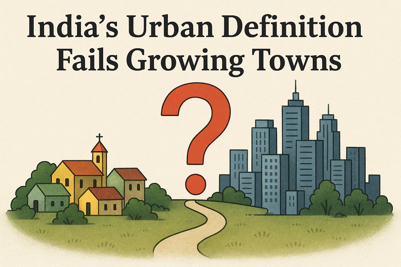 India’s Urban Definition Fails Growing Towns