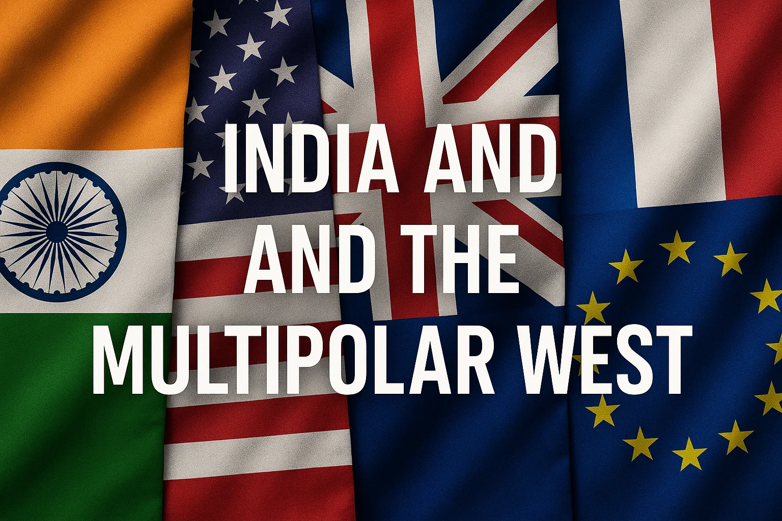 India and the Multipolar West