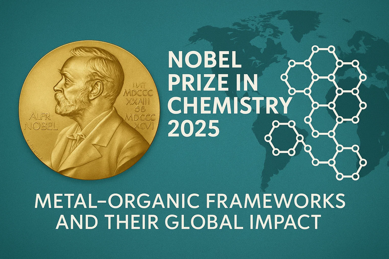 Nobel Prize in Chemistry 2025 – Metal–Organic Frameworks and Their Global Impact