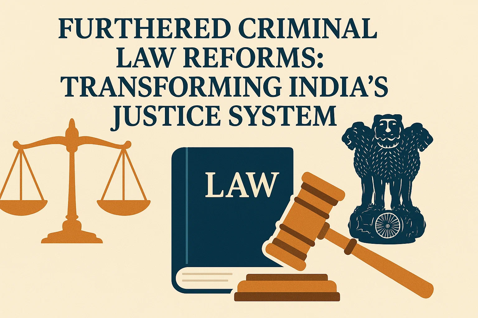 Furthered Criminal Law Reforms: Transforming India’s Justice System