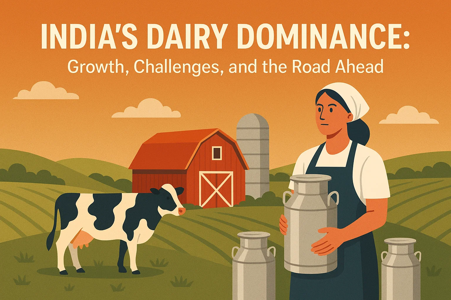 India’s Dairy Dominance: Growth, Challenges, and the Road Ahead