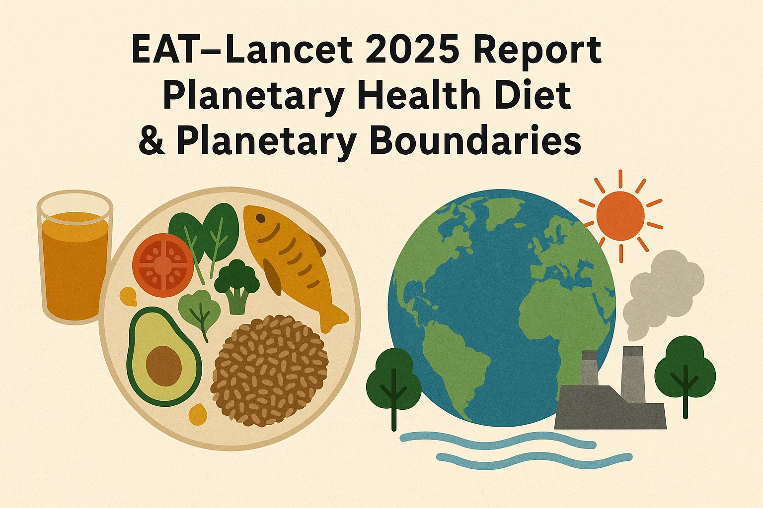 EAT–Lancet 2025 Report: Planetary Health Diet & Planetary Boundaries