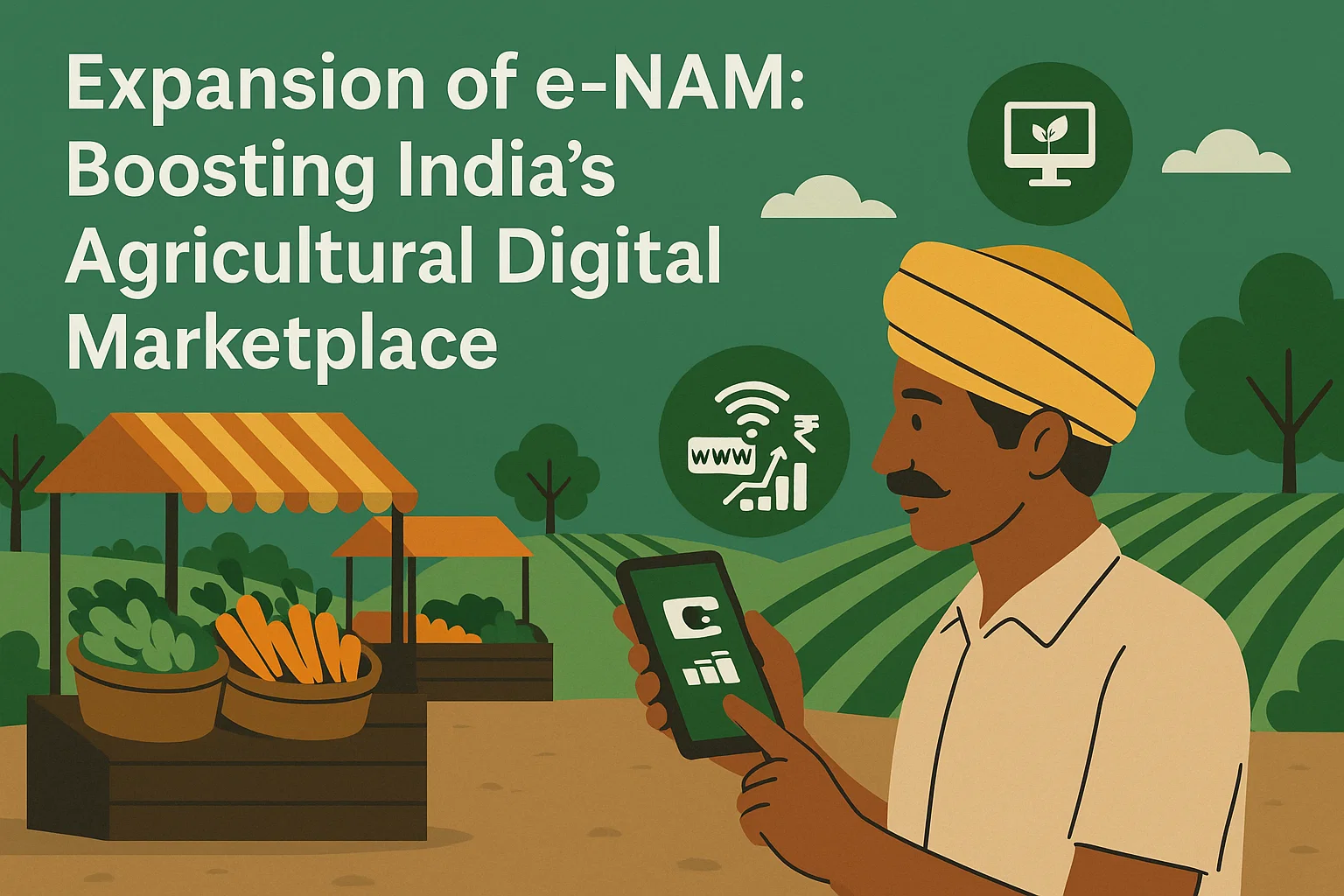 Expansion of e-NAM: Boosting India’s Agricultural Digital Marketplace