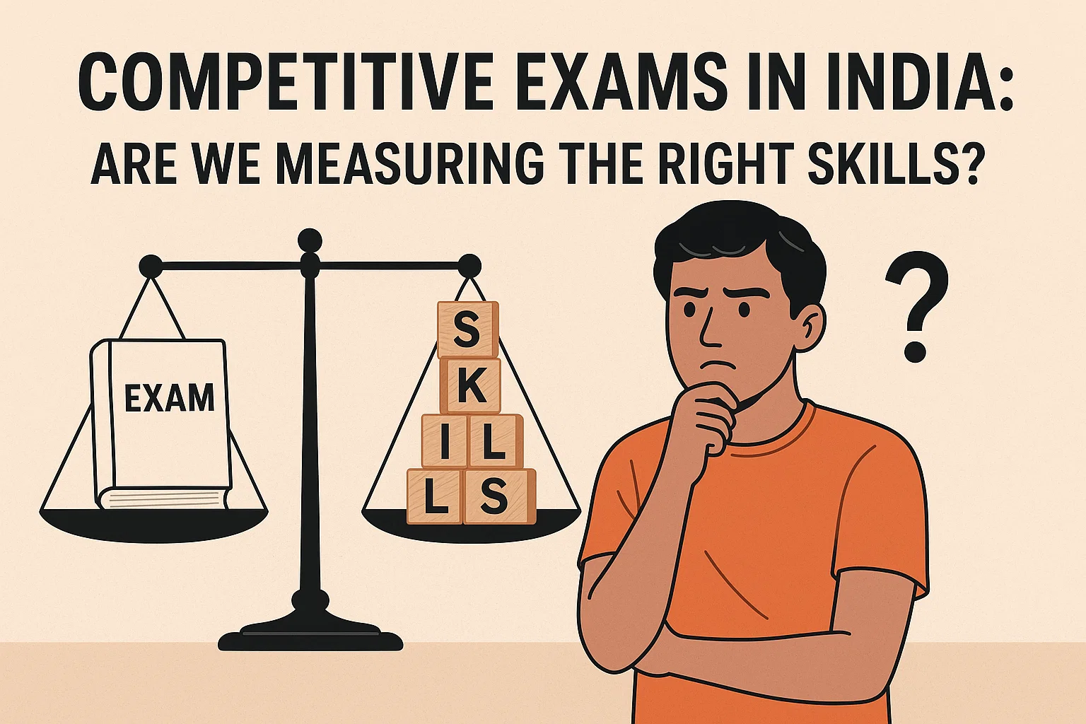 Competitive Exams in India: Are We Measuring the Right Skills?