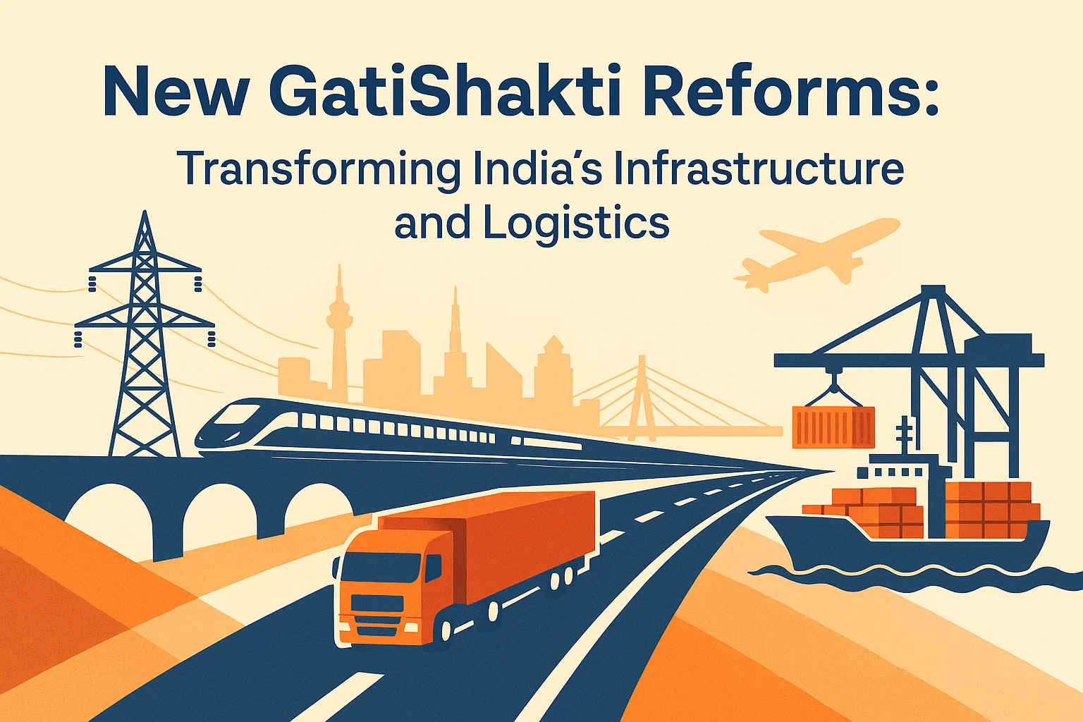 New GatiShakti Reforms: Transforming India’s Infrastructure and Logistics