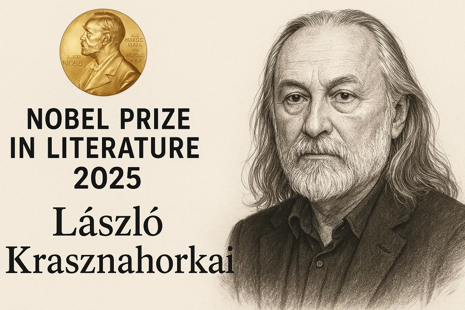 Nobel Prize in Literature 2025 – Laszlo Krasznahorkai