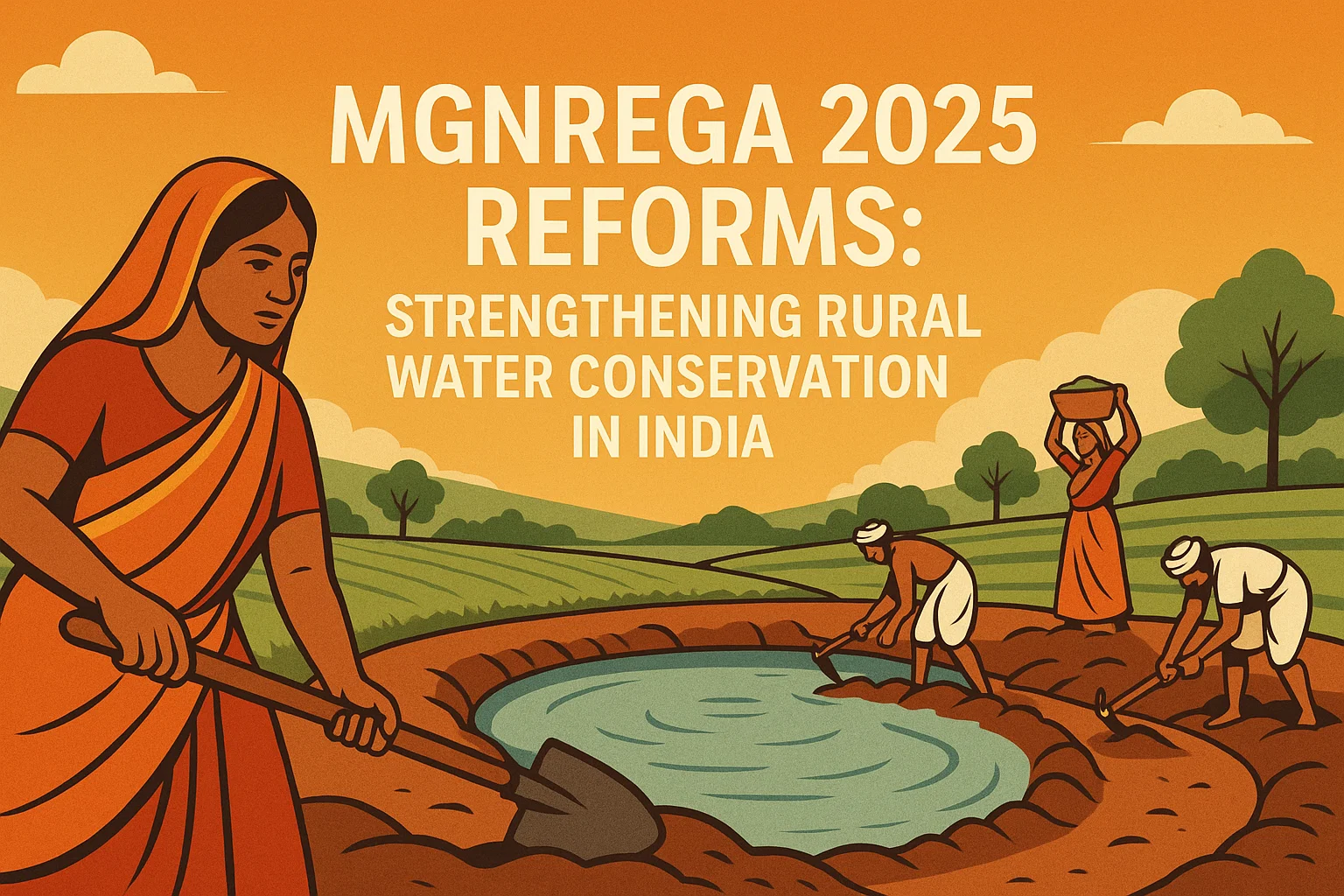 MGNREGA 2025 Reforms: Strengthening Rural Water Conservation in India