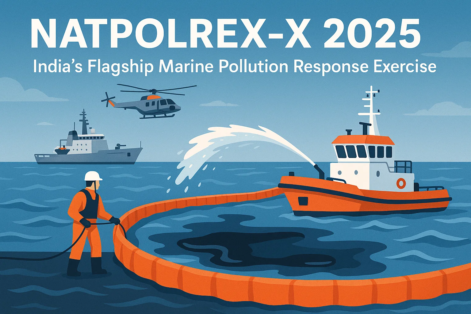 NATPOLREX-X 2025: India’s Flagship Marine Pollution Response Exercise