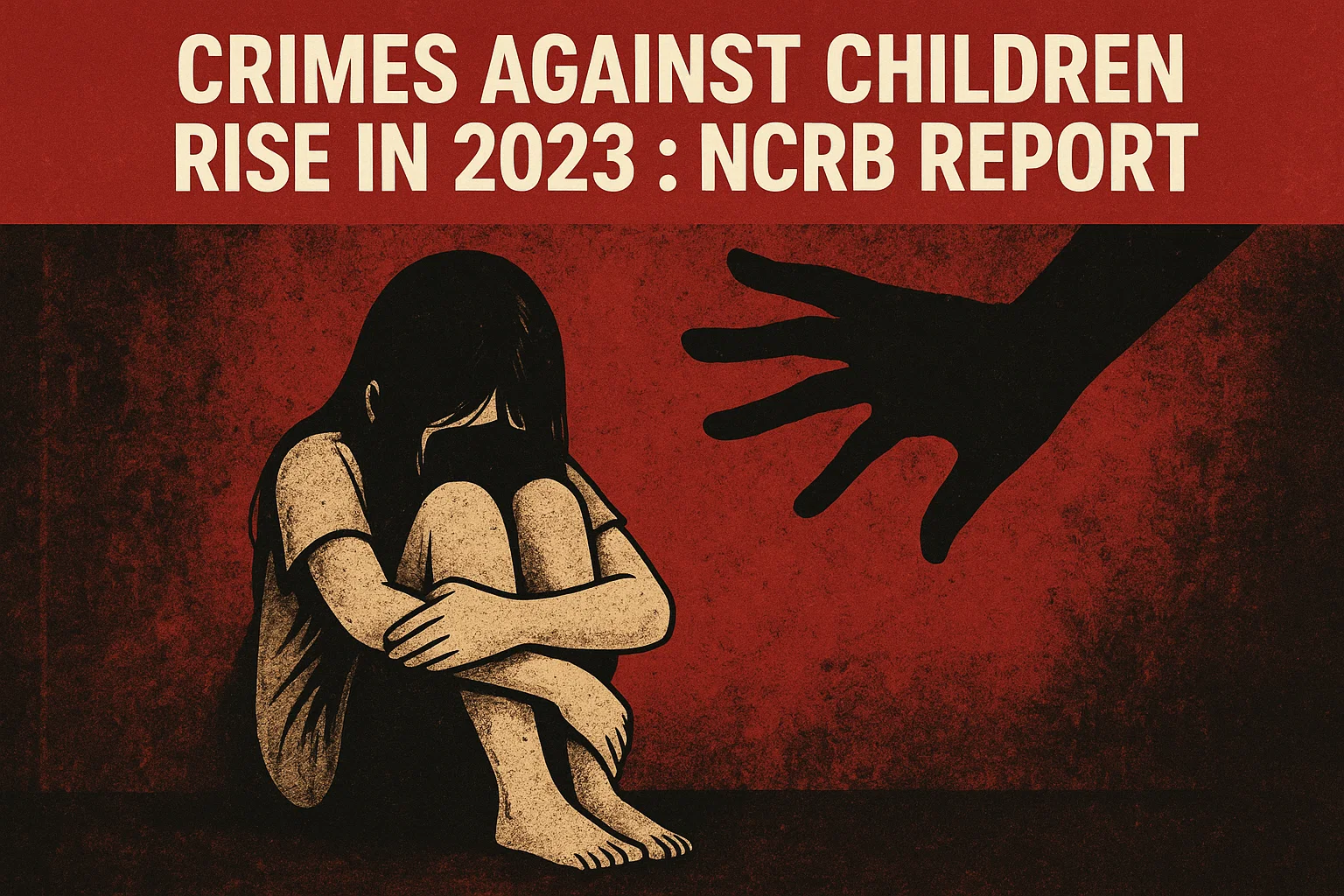 Crimes Against Children Rise in 2023 : NCRB Report