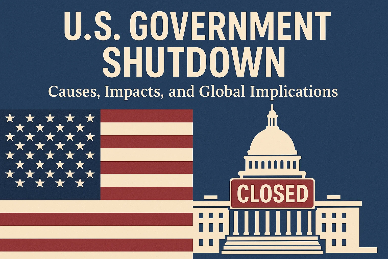 U.S. Government Shutdown: Causes, Impacts, and Global Implications