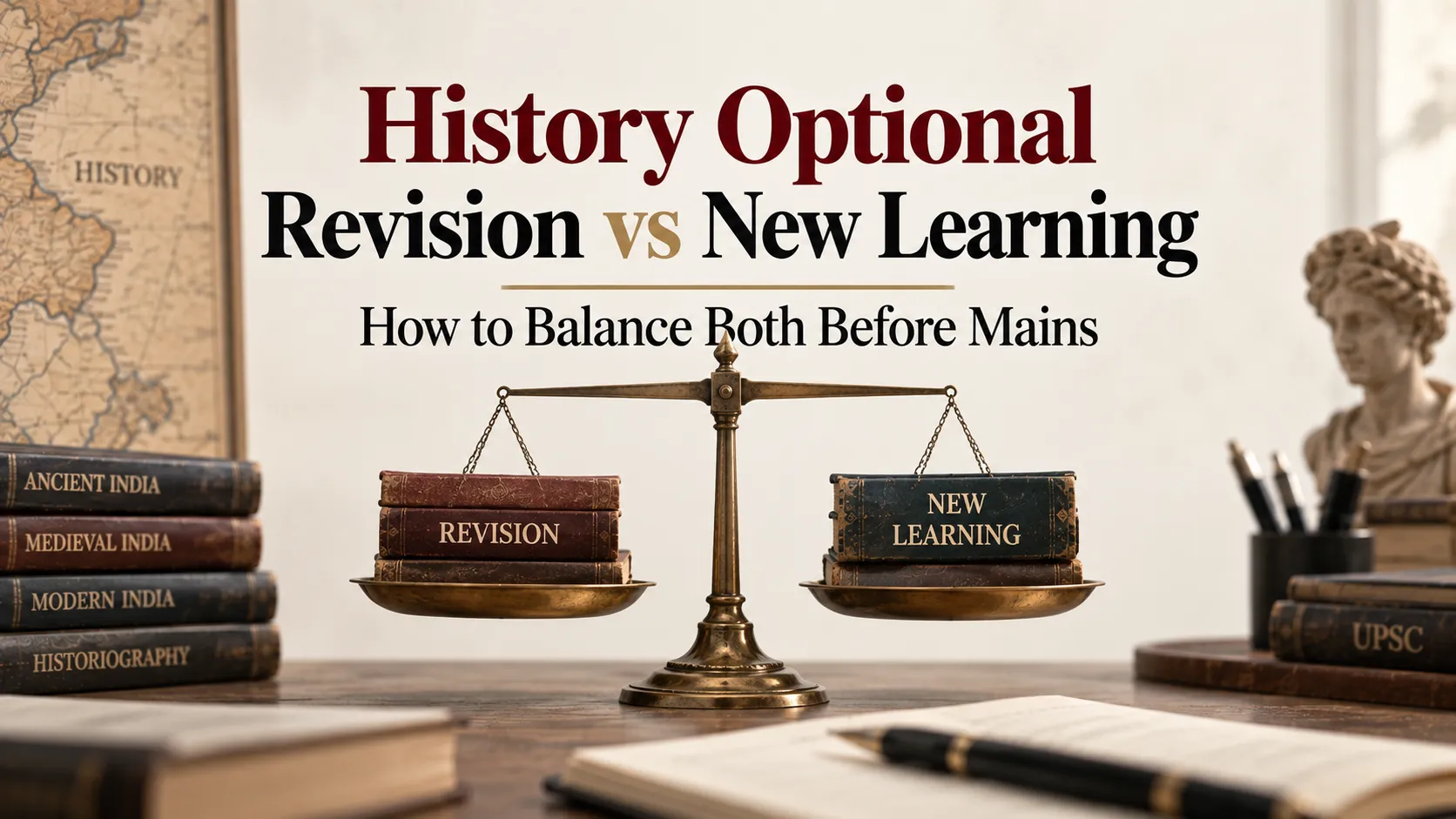 History Optional Revision vs New Learning: How to Balance Both Before Mains