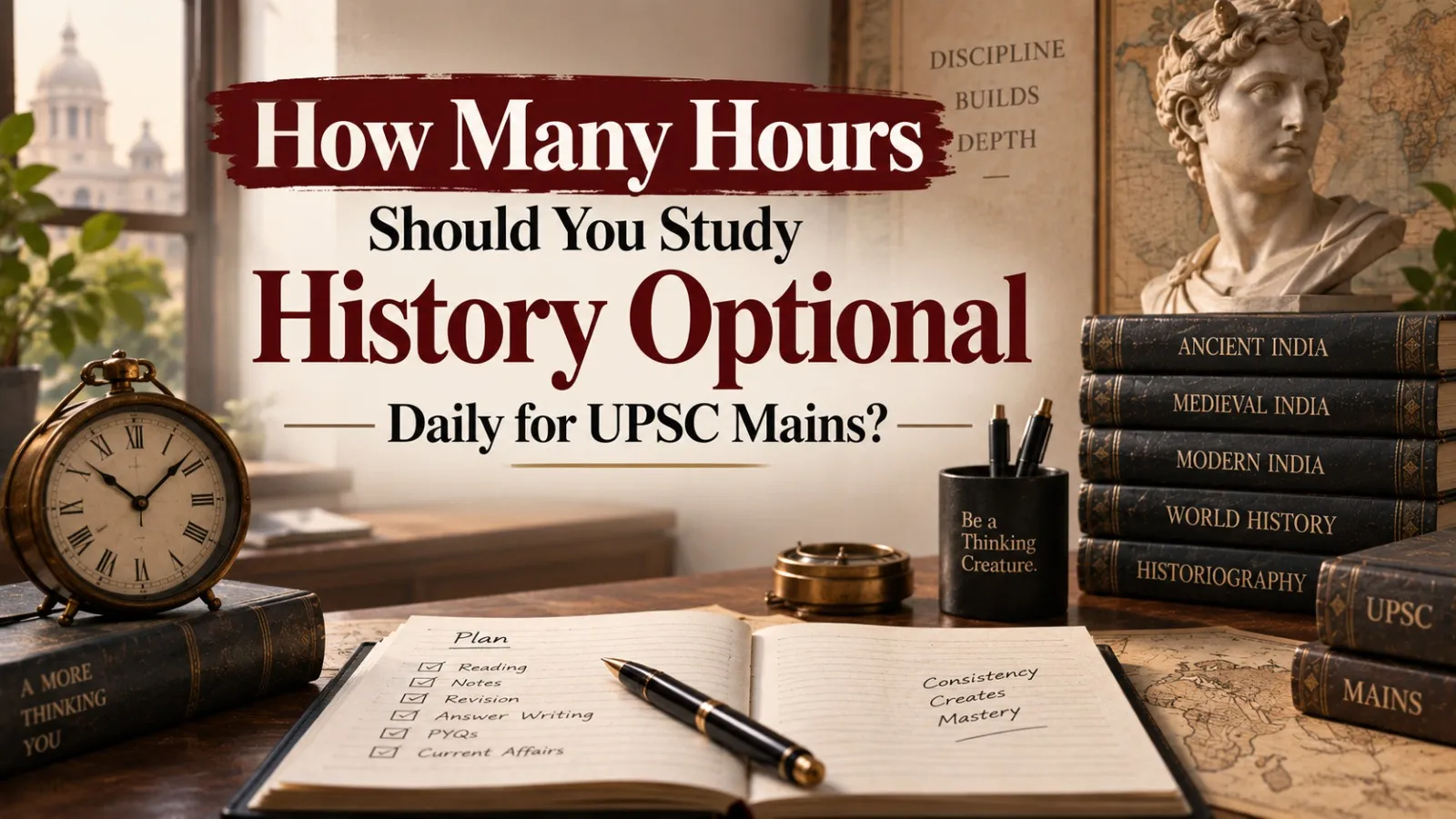 How Many Hours Should You Study History Optional Daily for UPSC Mains?