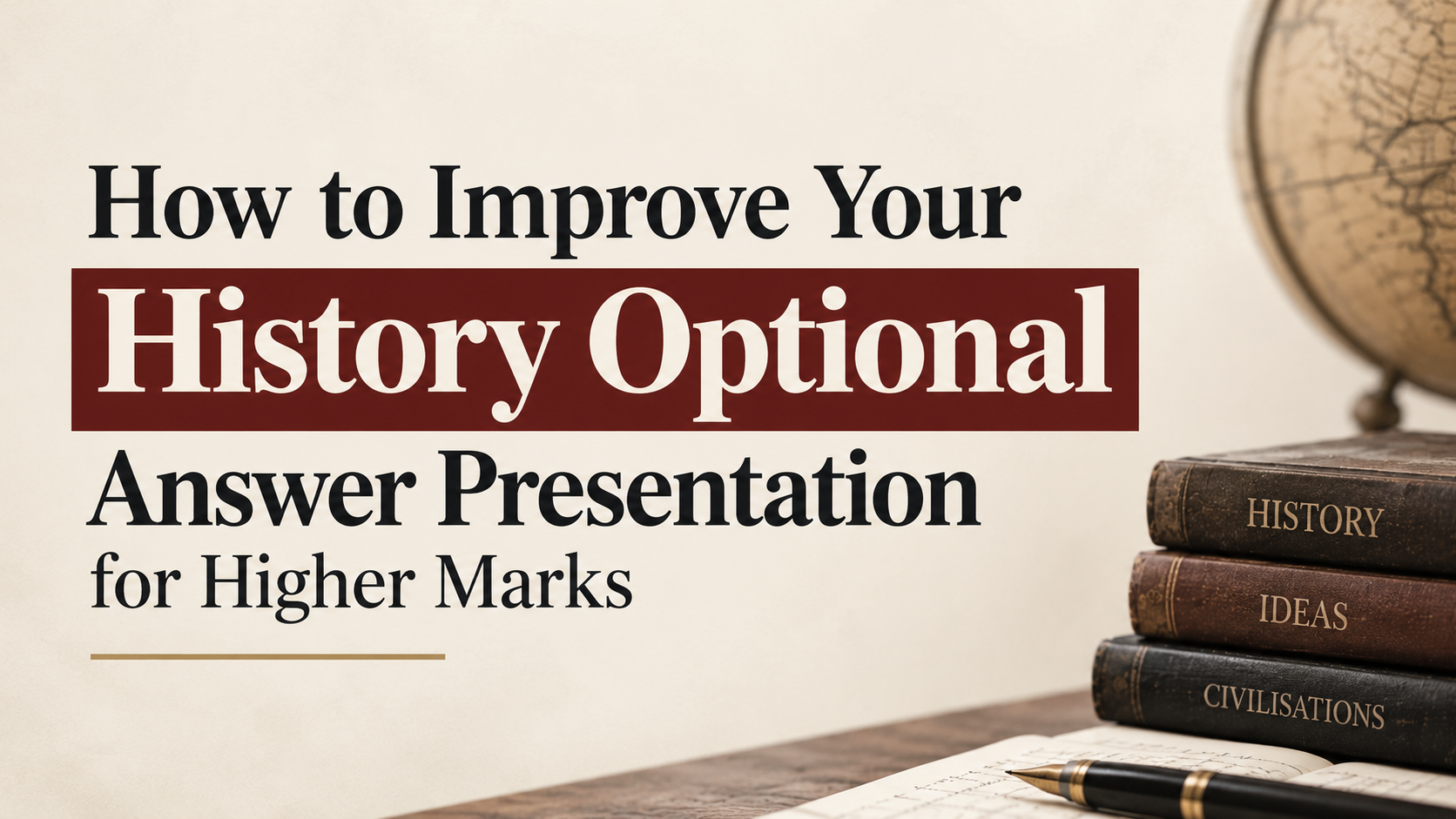 How to Improve Your History Optional Answer Presentation for Higher Marks