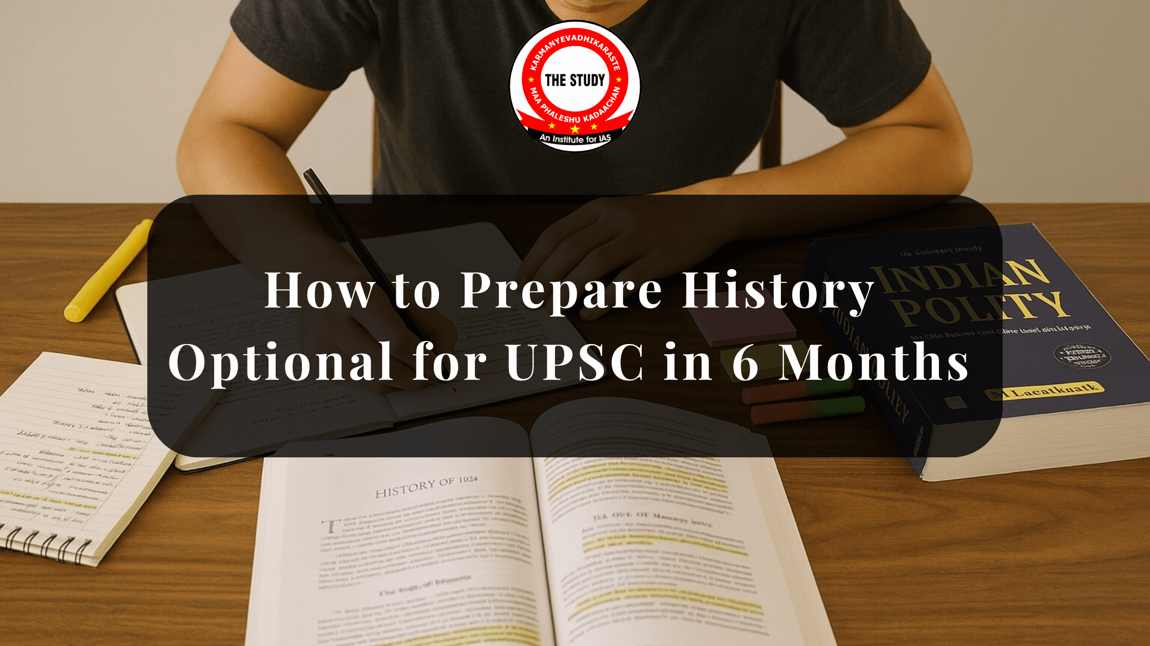How to Prepare History Optional in 6 Months