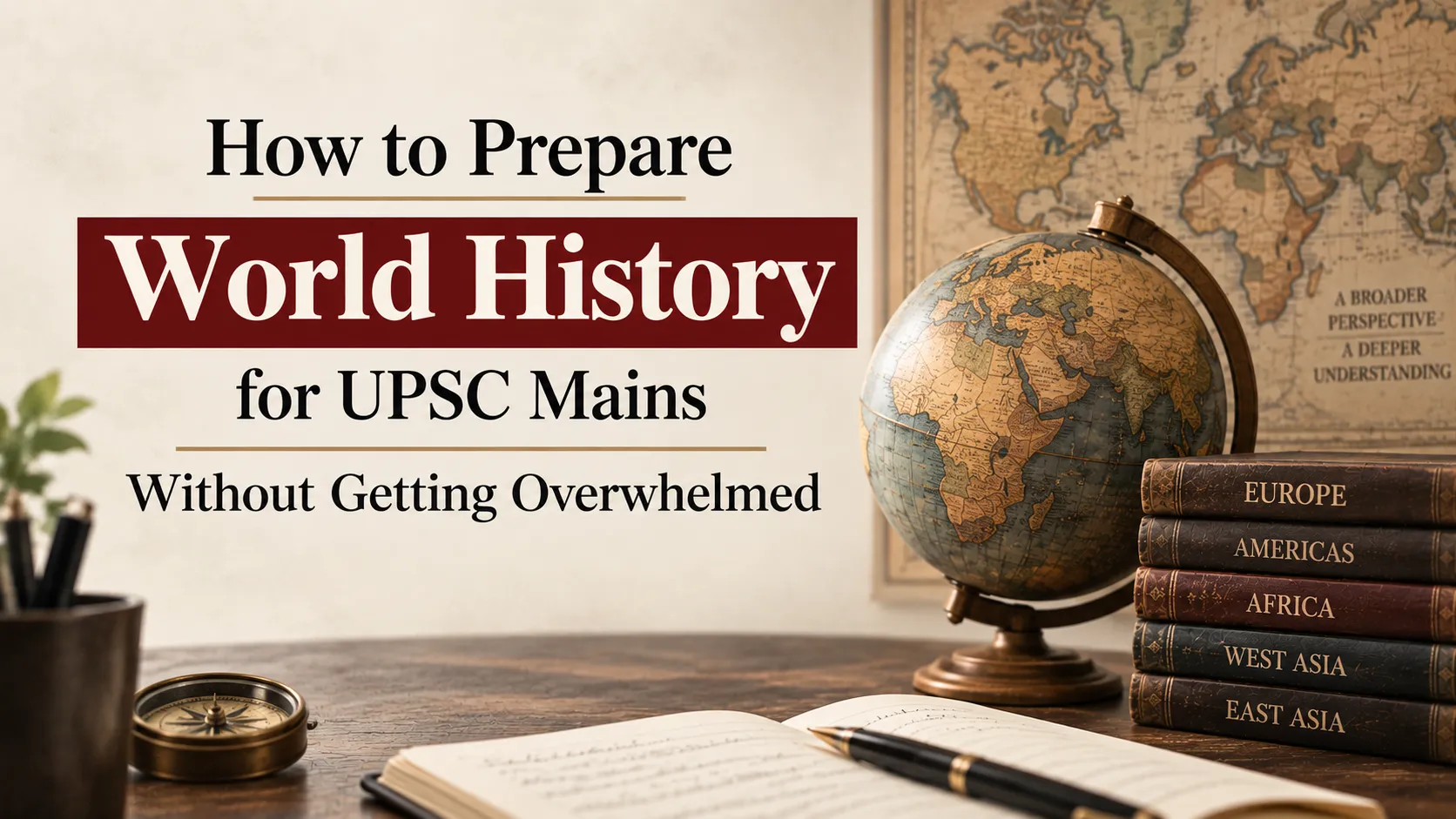 How to Prepare World History for UPSC Mains Without Getting Overwhelmed