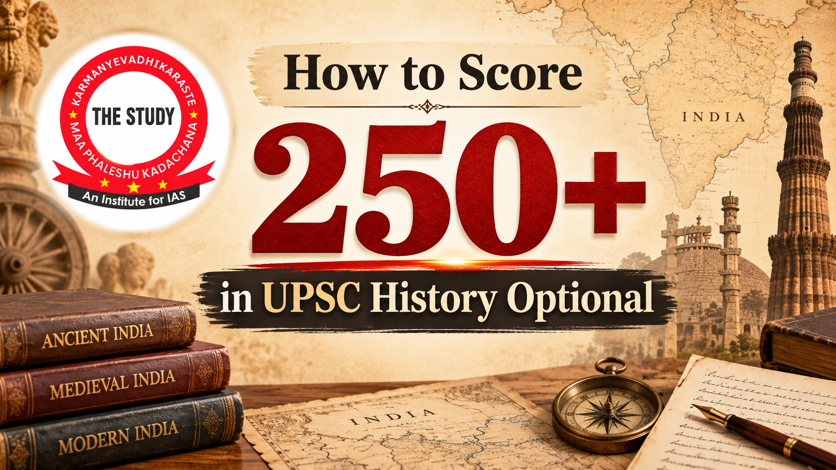 How to Score 250+ in UPSC History Optional: Subject-Wise Approach