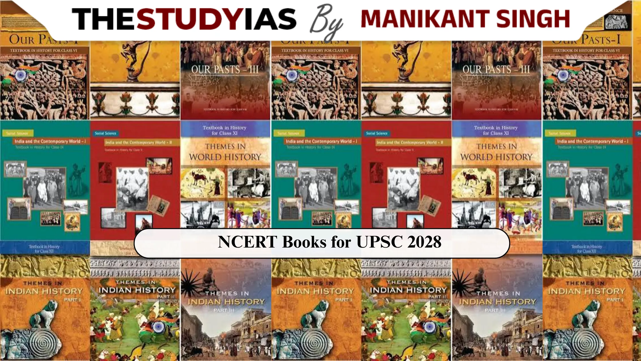 NCERT Books for UPSC 2028: Class-Wise and Subject-Wise List