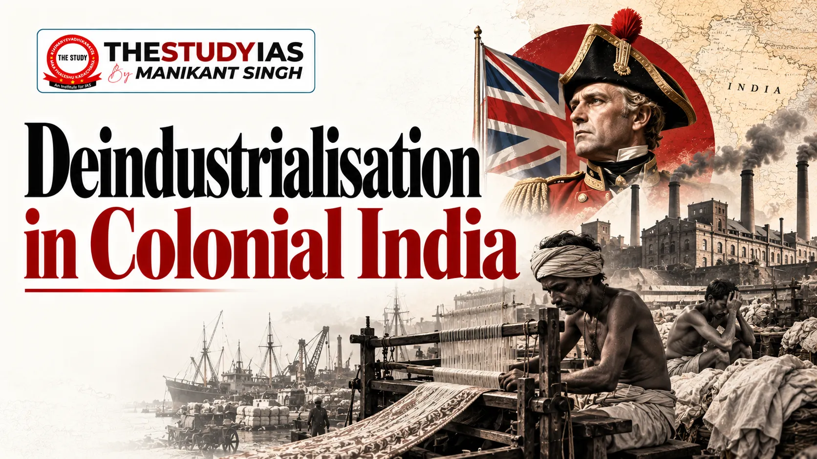 Deindustrialisation in Colonial India: Causes, Debate and Impact