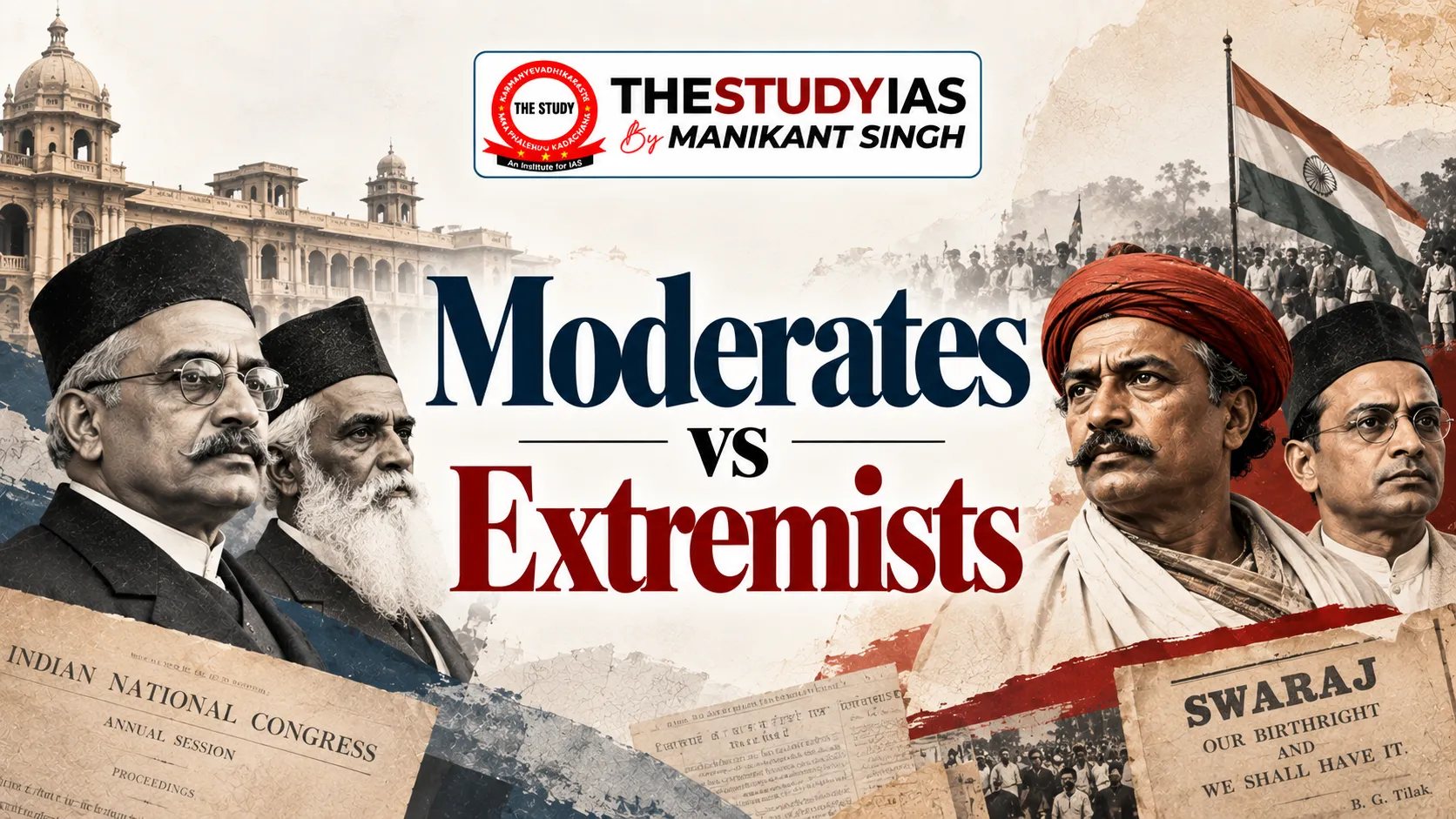 Moderates vs Extremists: Methods, Ideology and Contribution to Nationalism
