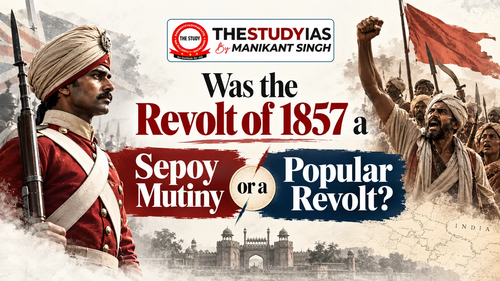 Was the Revolt of 1857 a Sepoy Mutiny or a Popular Revolt?